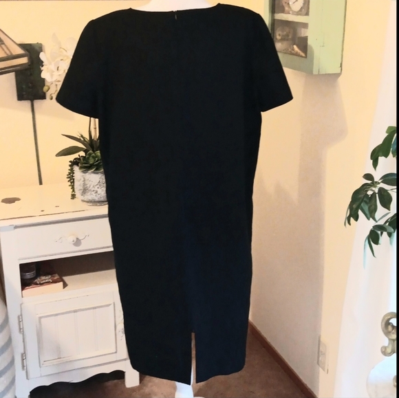 VINTAGE Shomi By Miller Shor Silk Shift Dress - Picture 8 of 13